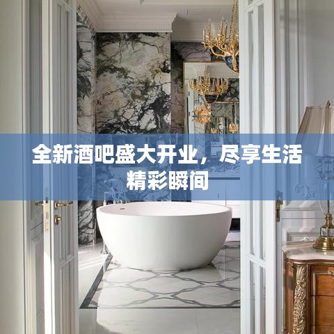 全新酒吧盛大开业，尽享生活精彩瞬间