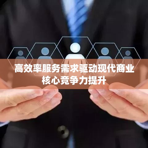 高效率服务需求驱动现代商业核心竞争力提升