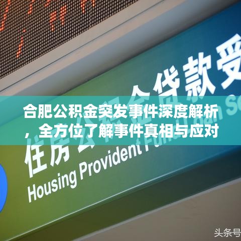 合肥公积金突发事件深度解析，全方位了解事件真相与应对措施