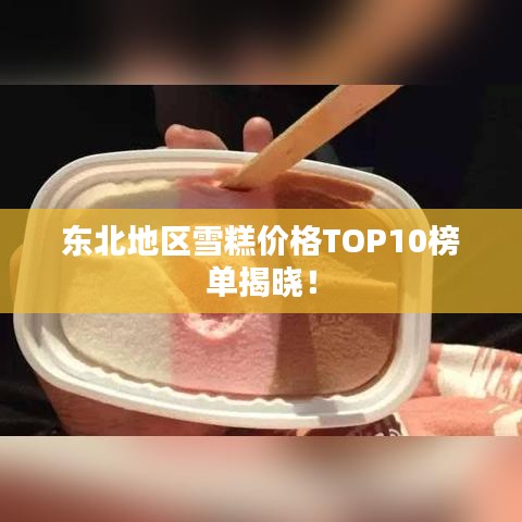 东北地区雪糕价格TOP10榜单揭晓！
