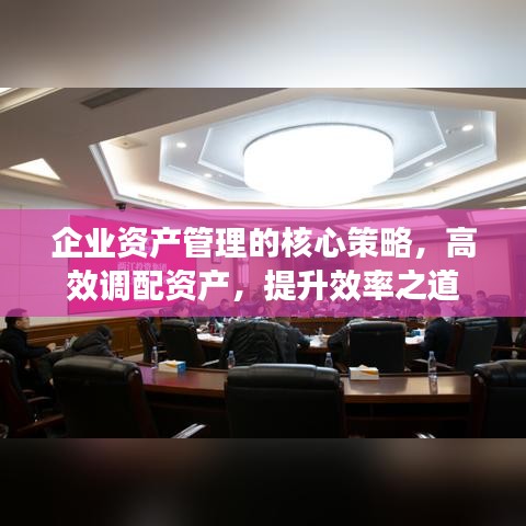 企业资产管理的核心策略，高效调配资产，提升效率之道