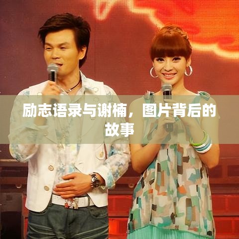 励志语录与谢楠，图片背后的故事