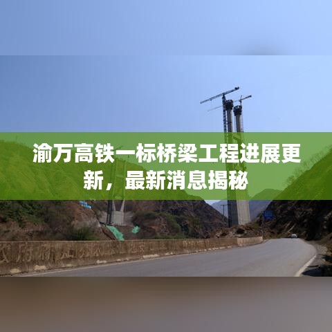 渝万高铁一标桥梁工程进展更新，最新消息揭秘